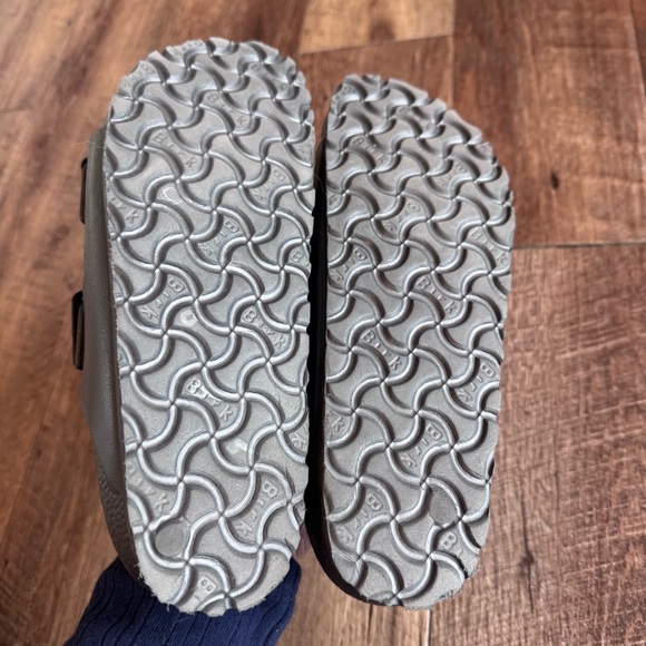 Birkenstock Eva Arizona Silver grey sandals size 37 women’s size 6 regular/ wide - Picture 8 of 8